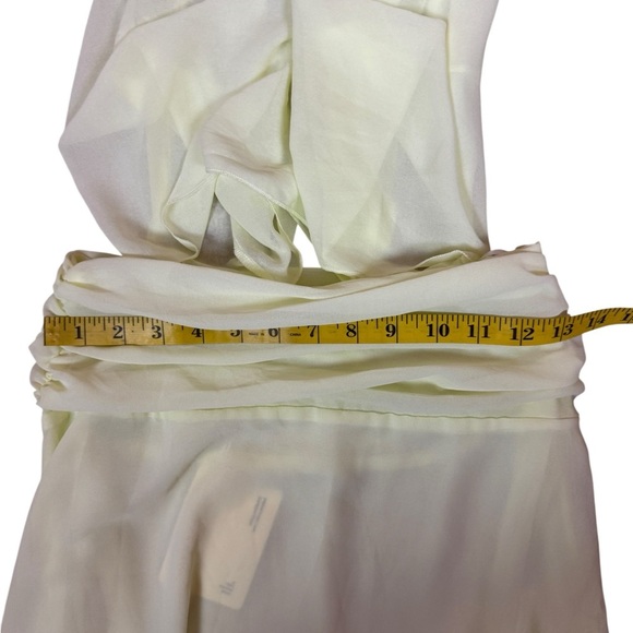 Peppermayo Light Yellow Chiffon Dress Size 2. E68 - Picture 9 of 14